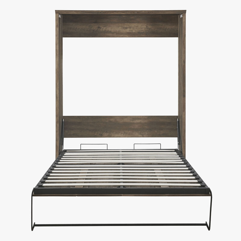 Merax Retro Style Murphy Bed  Wall Cabinet