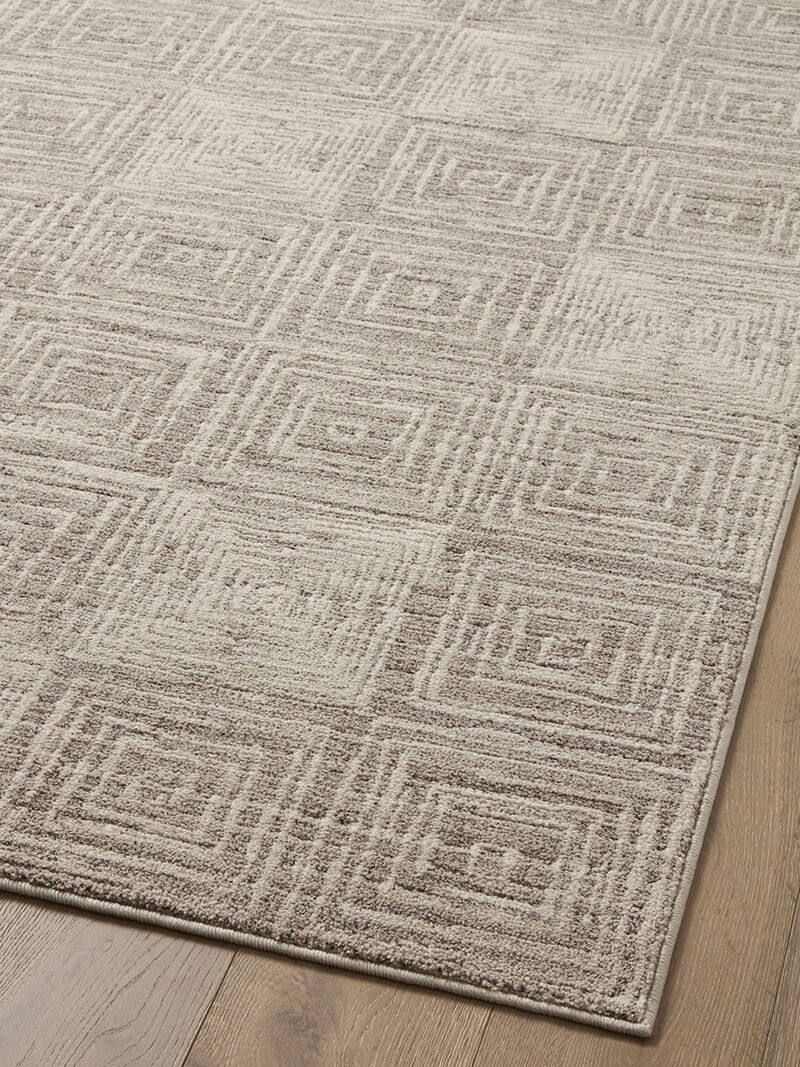 Darby DAR05 Beige/Grey 5'3" x 7'6" Rug