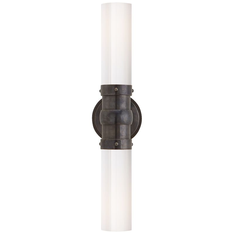 Graydon Single Bath Light in Bronze