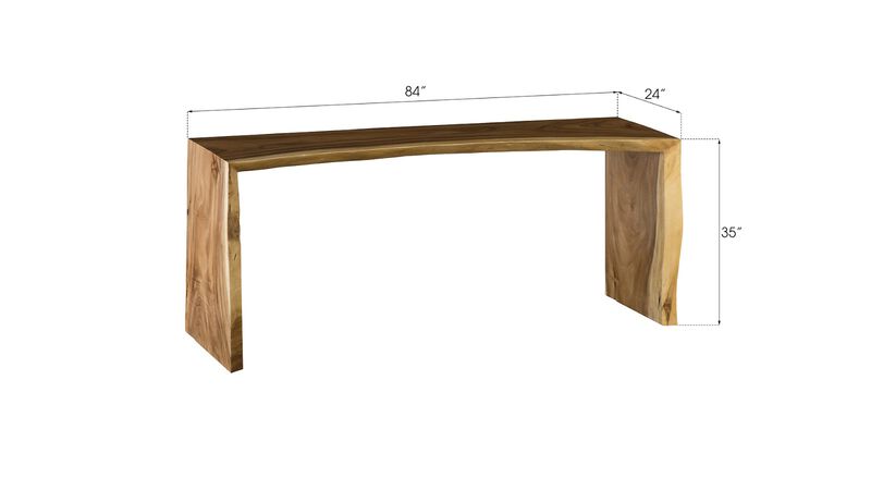 Waterfall Counter Table