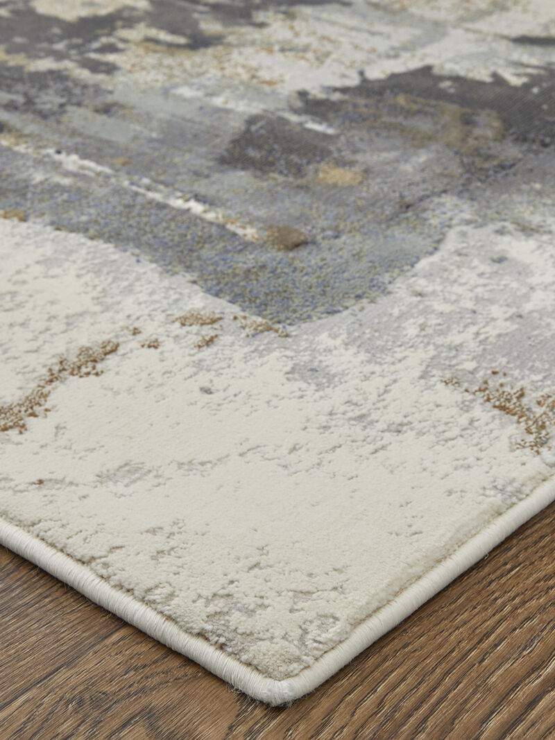 Clio 39LUF Gray 3'10" x 6' Rug