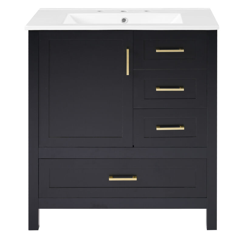 Merax Bathroom Storage Cabinet Vanity with Sink