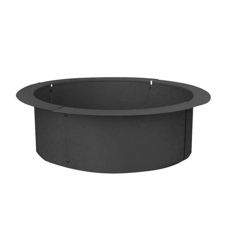 Sunnydaze 27 in Heavy-Duty Steel Above/In-Ground Fire Pit Ring Liner