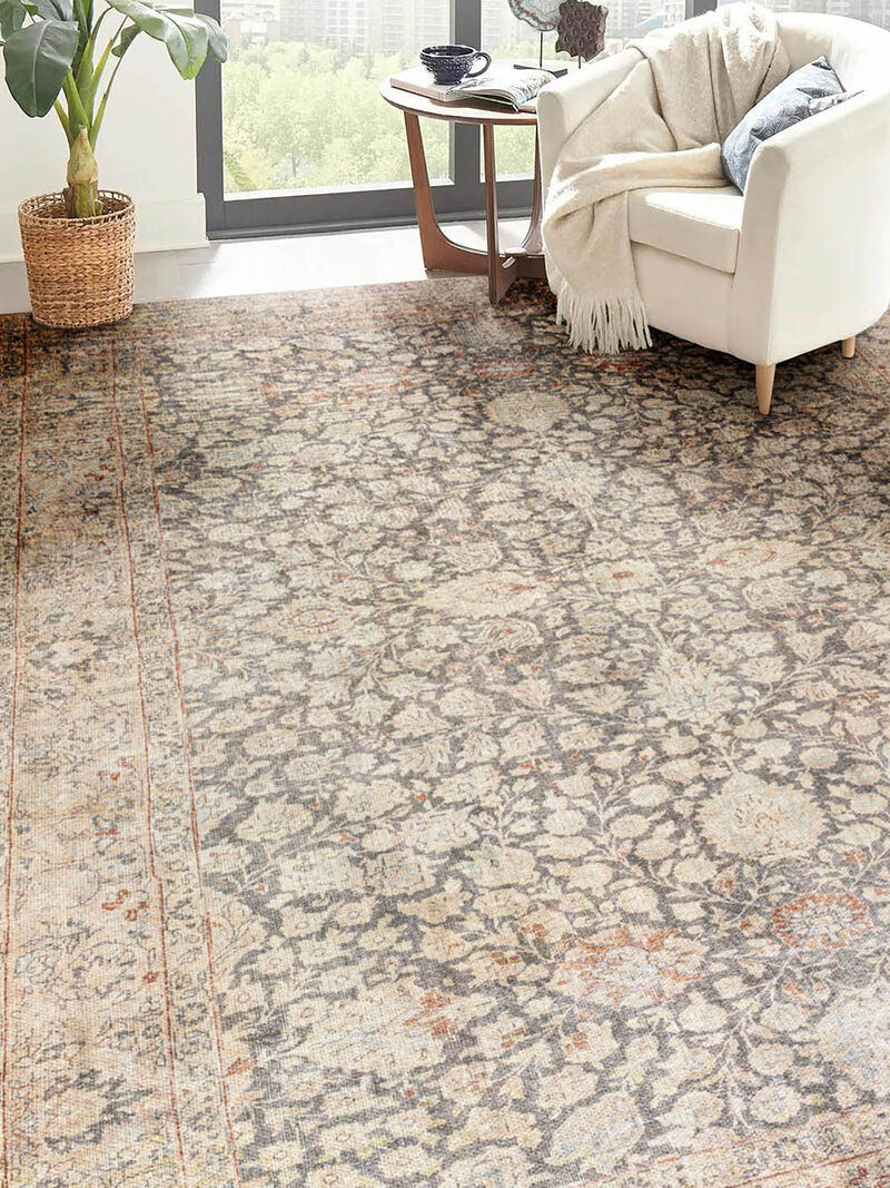 Kars KA7 Khaki 3' x 5' Rug