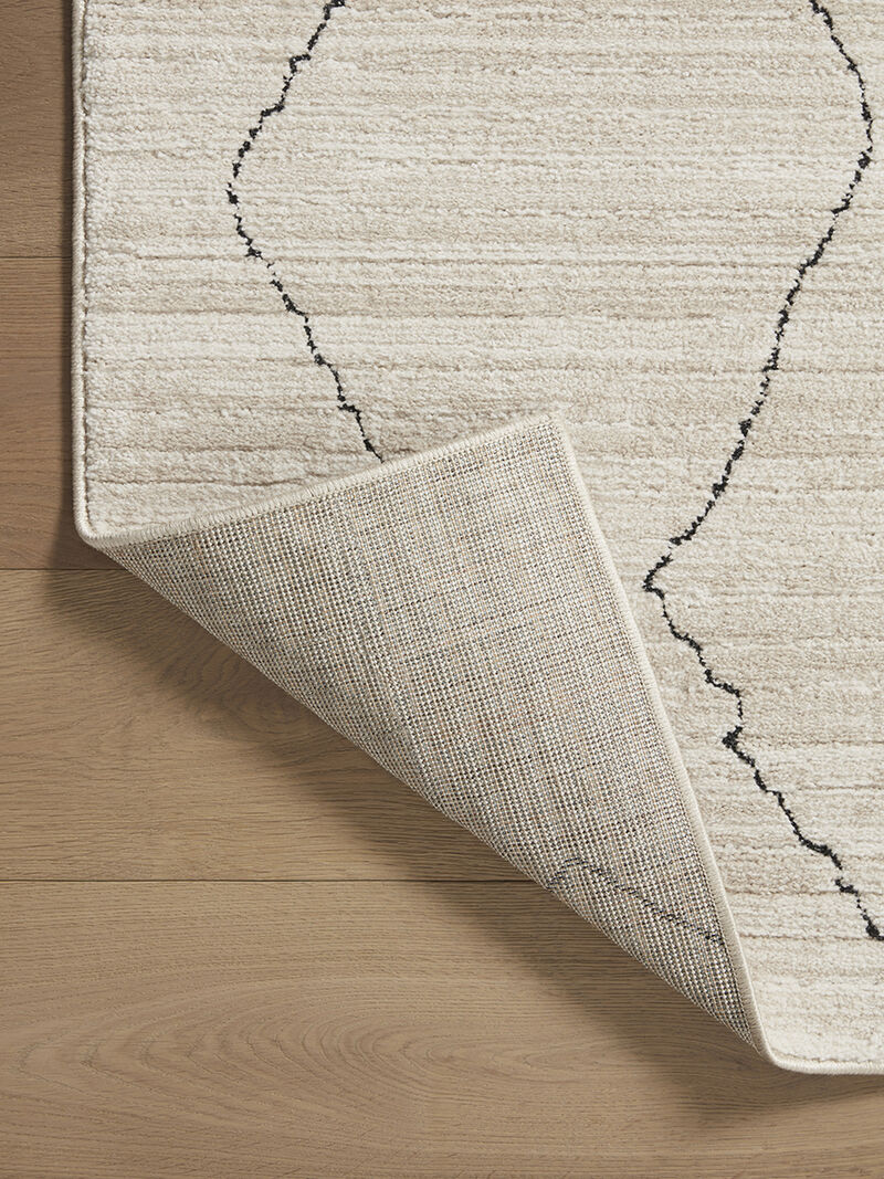 Darby DAR03 Sand/Charcoal 7'10" x 10' Rug