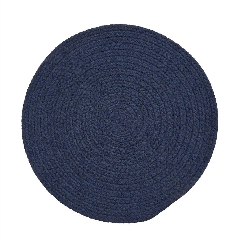 Split P Navy Essex Round Placemat Set of 4