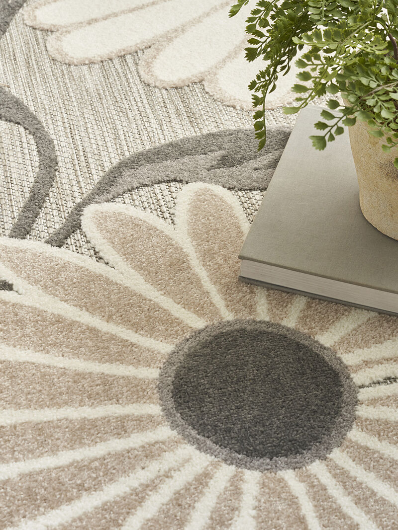 Aloha ALH33 Beige 3'6" x 5'6" Rug