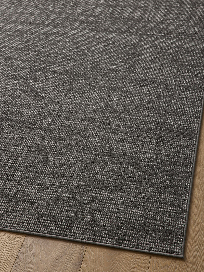 Kamala KAM06 Charcoal/Ivory 5'3" x 7'9" Rug