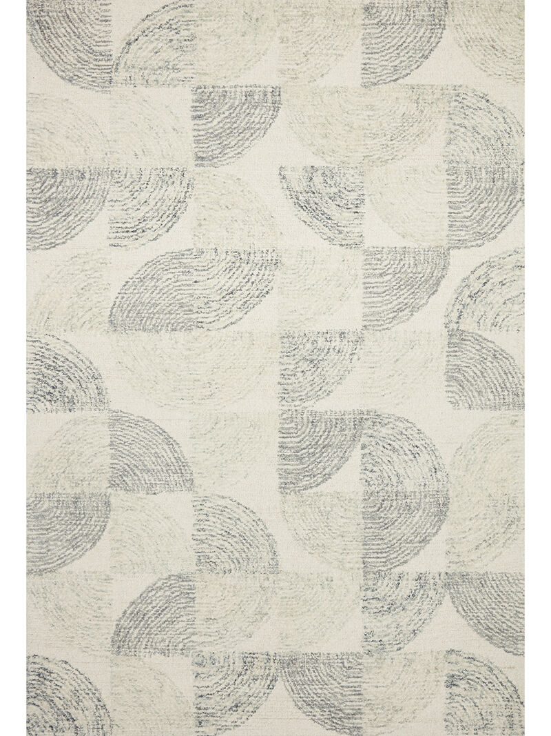 Milo MLO03 Slate/Denim 3'6" x 5'6" Rug