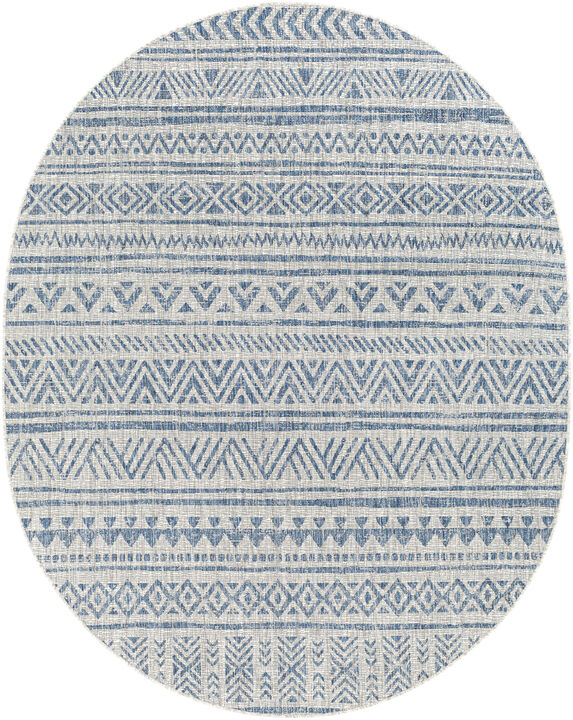 Eagean EAG-2347 4'3' x 5'11' Blue Rug