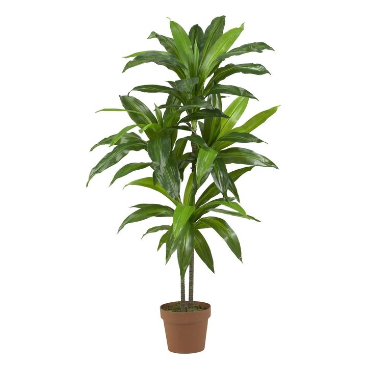 Nearly Natural 4-in Dracaena (Real Touch) Nearly Natural 4-in Dracaena (Real Touch)
