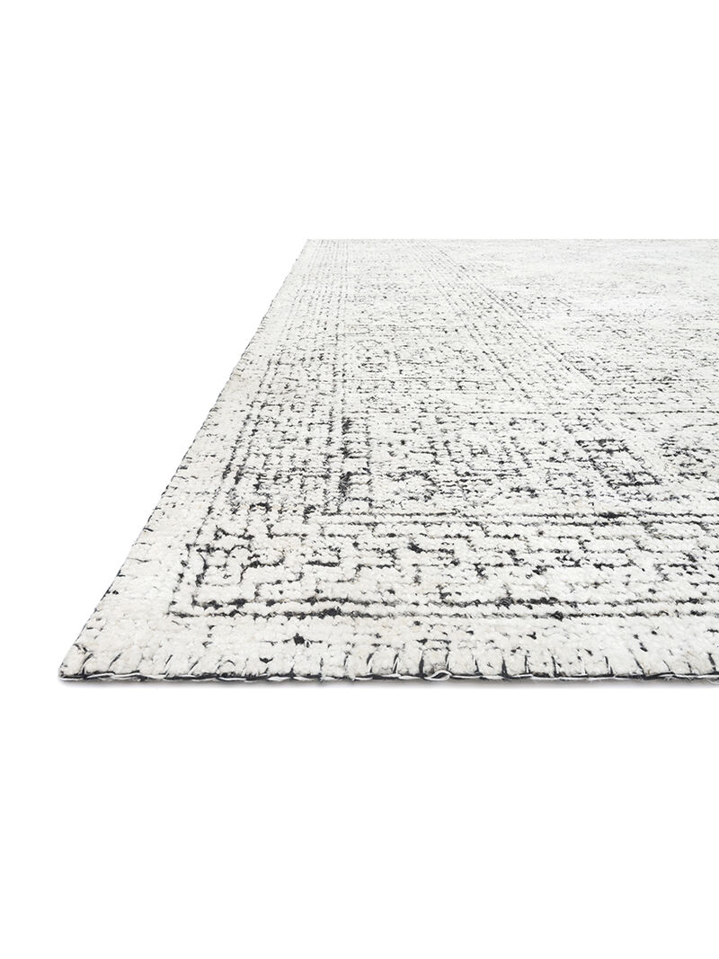 Vestige VQ01 White/Black 6' x 9' Rug