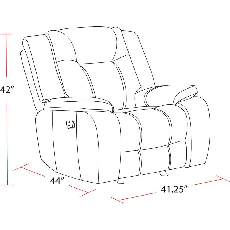 Parker Living Blake - Desert Taupe Glider Recliner