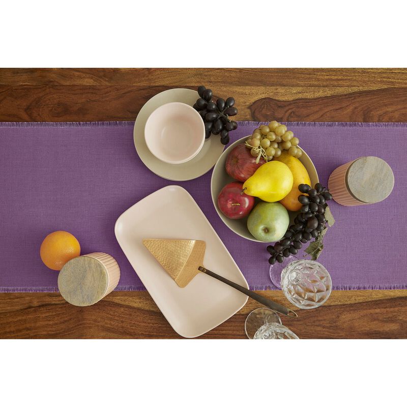 Solino Home 100% Pure Linen Table Runner 14 x 108 Inch | Milan