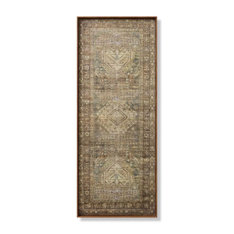 Wood Frame Lagoon Wall Art