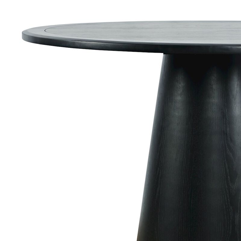 Jofran Nash Mid-Century Modern 45 Round Pedestal Counter Height Dining Table