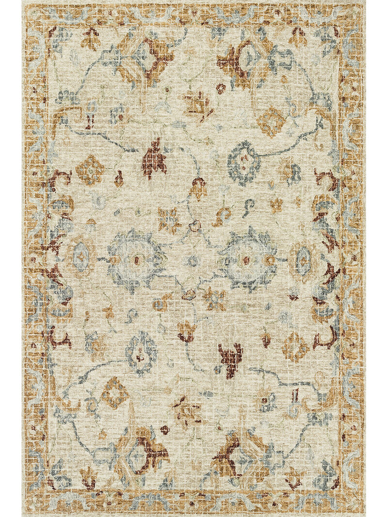 Julian JI03 Ivory/Multi 3'6" x 5'6" Rug