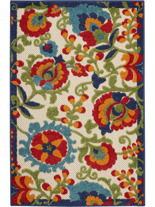 Aloha ALH17 Multicolor 3' x 5' Rug