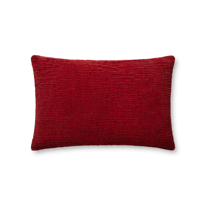 Red 13''x21'' Down Pillow