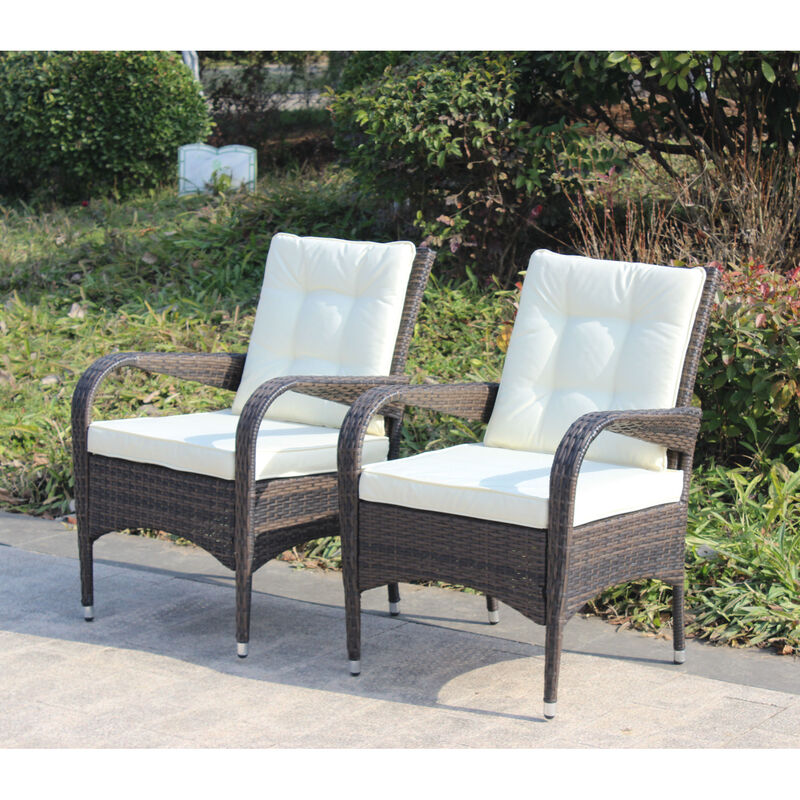 2-Piece Liberatore Dining Chairs With Cushions (Cushion)
