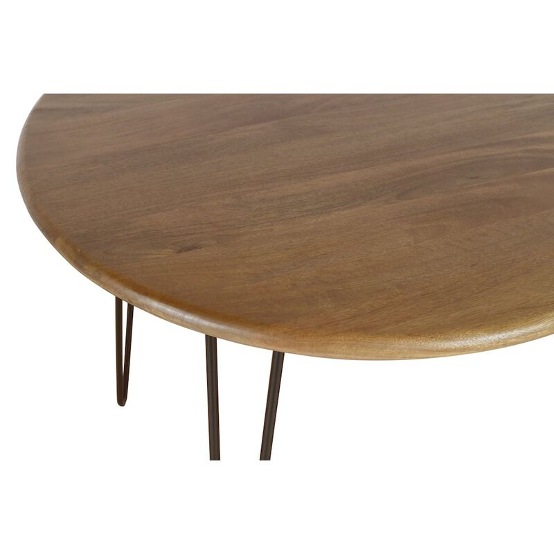 Jofran Five Piece Round Modern  Solid Wood Counter Height Dining Set