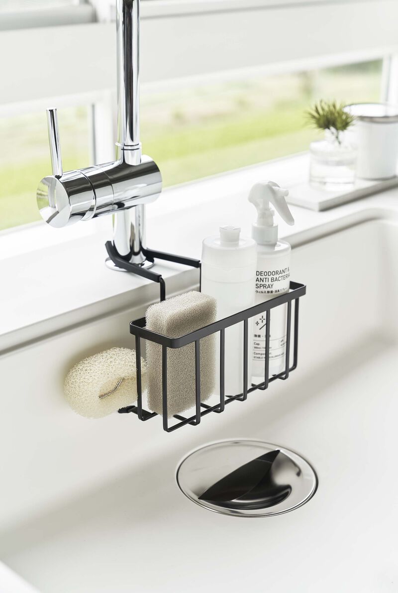 Faucet-Hanging Sponge Caddy