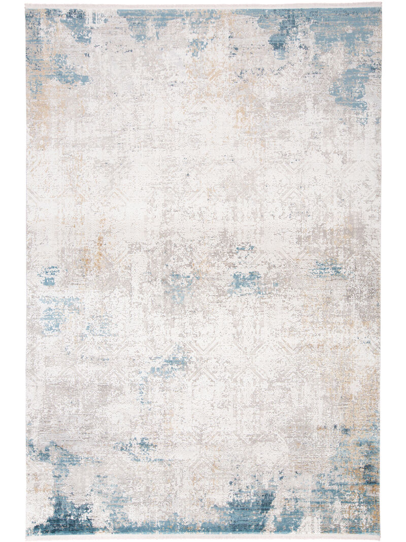 Cadiz 3889F Ivory/Blue/Gold 3'1" x 5' Rug