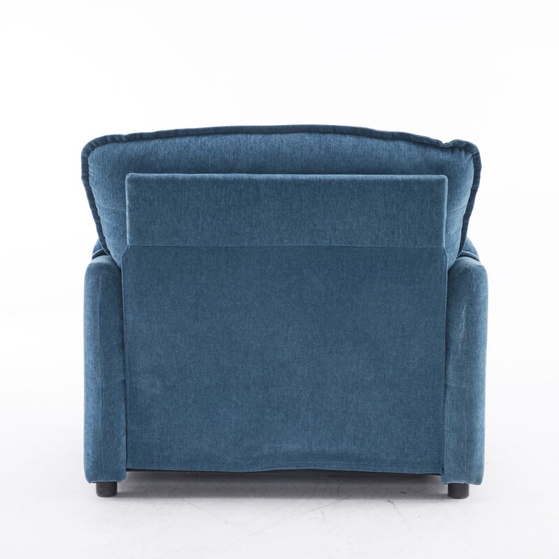 Merax Chenille Reading Armchair Accent Chair for Modern Living Room