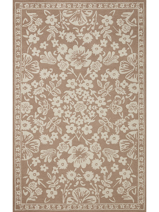 Arboretum ARB02 Rust 5' x 7'6" Rug