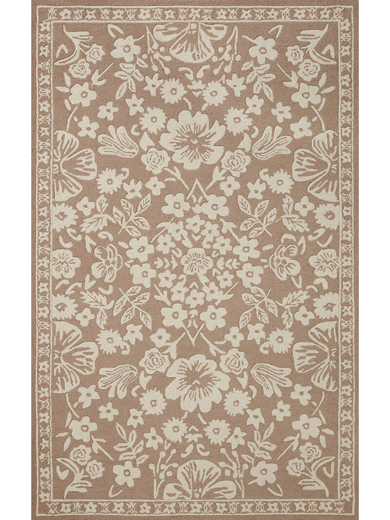 Arboretum ARB02 Rust 5' x 7'6" Rug