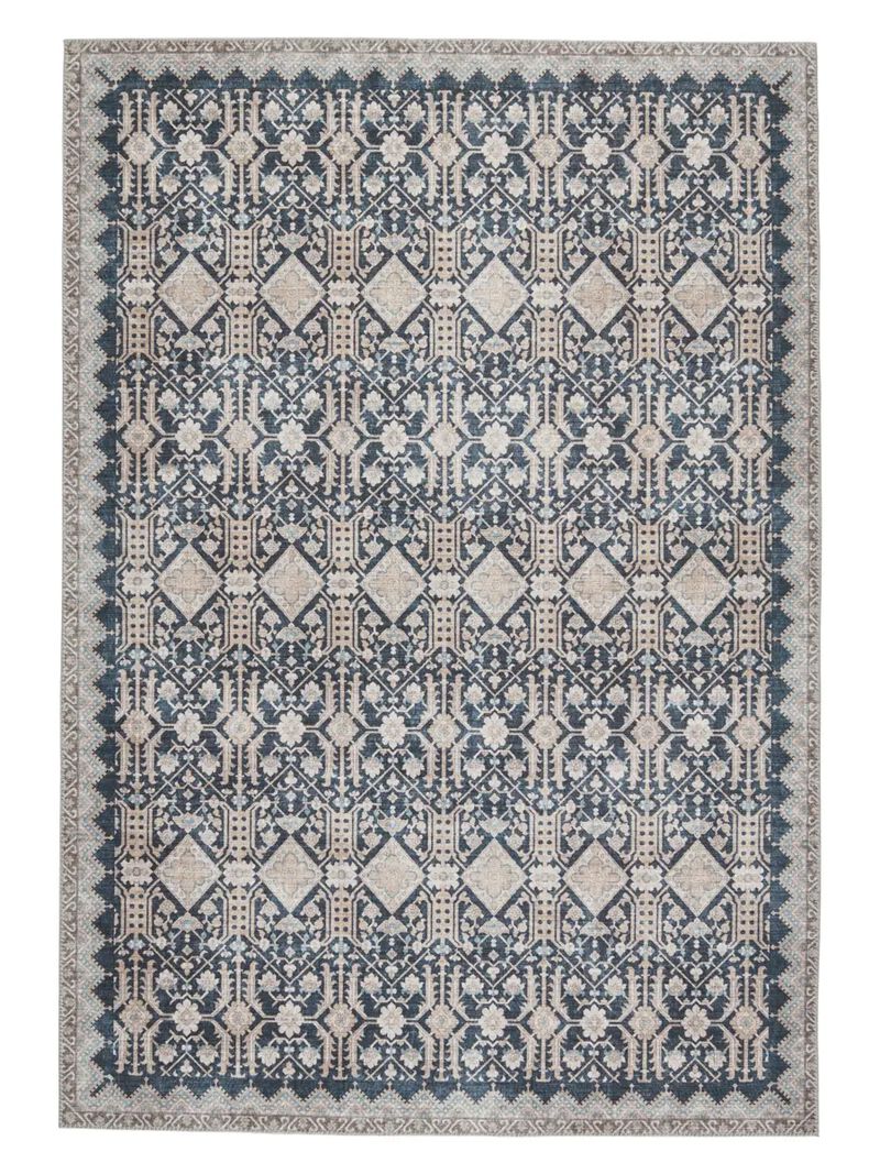 Keyara By Nikki Chu Dalia Blue 6' x 9' Rug