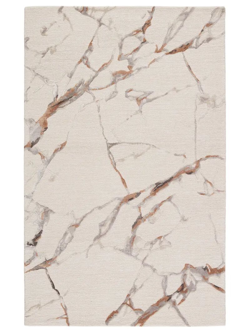 Fragment Shattered Gray 6' x 9' Rug