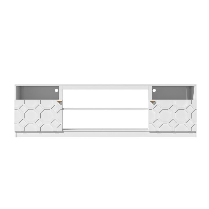 Black TV Stand Fits TVs up to 70 in. to 80 in.