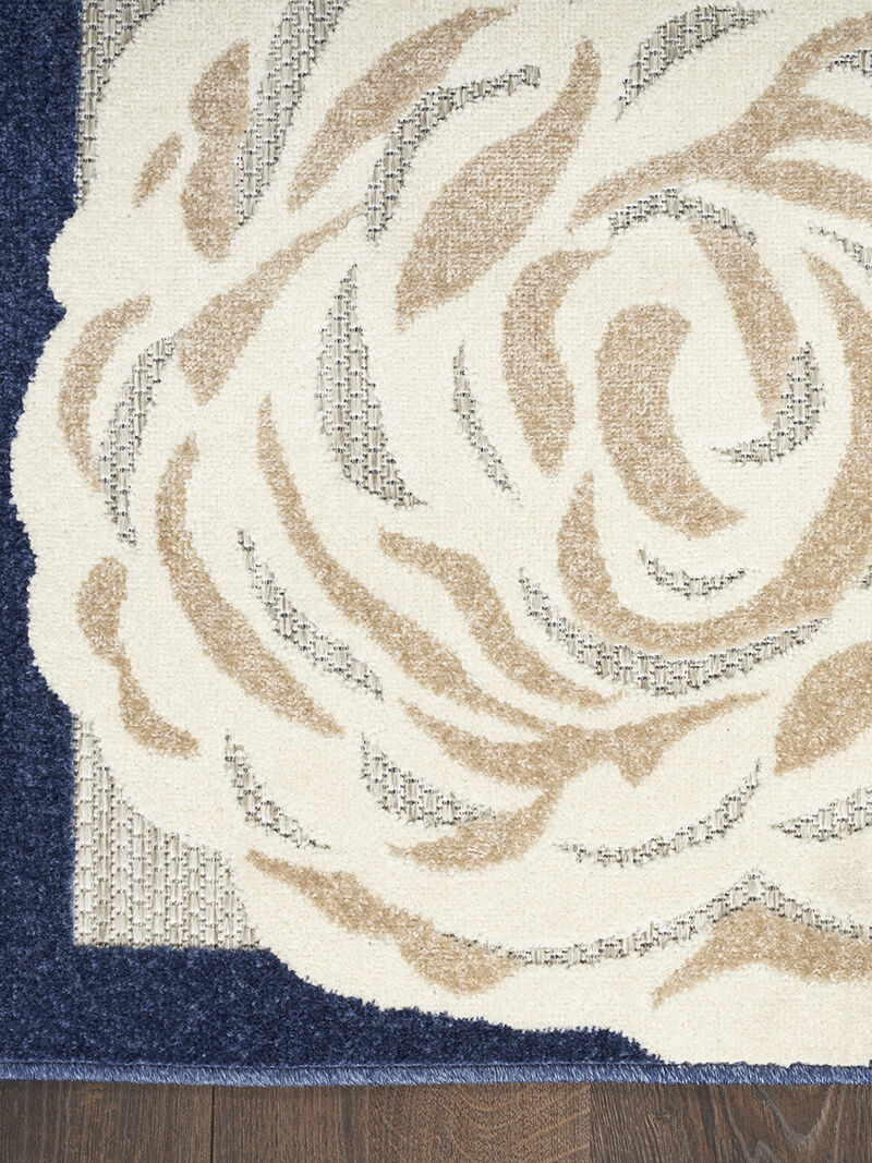 Aloha ALH32 Blue/Gray 3'6" x 5'6" Rug