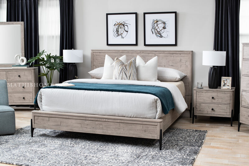 Zane Panel Bed