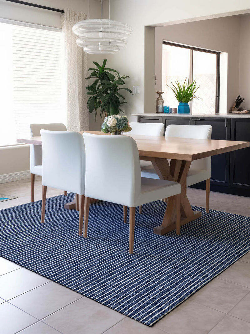 Laidley LA1 Navy 9' x 12' Rug