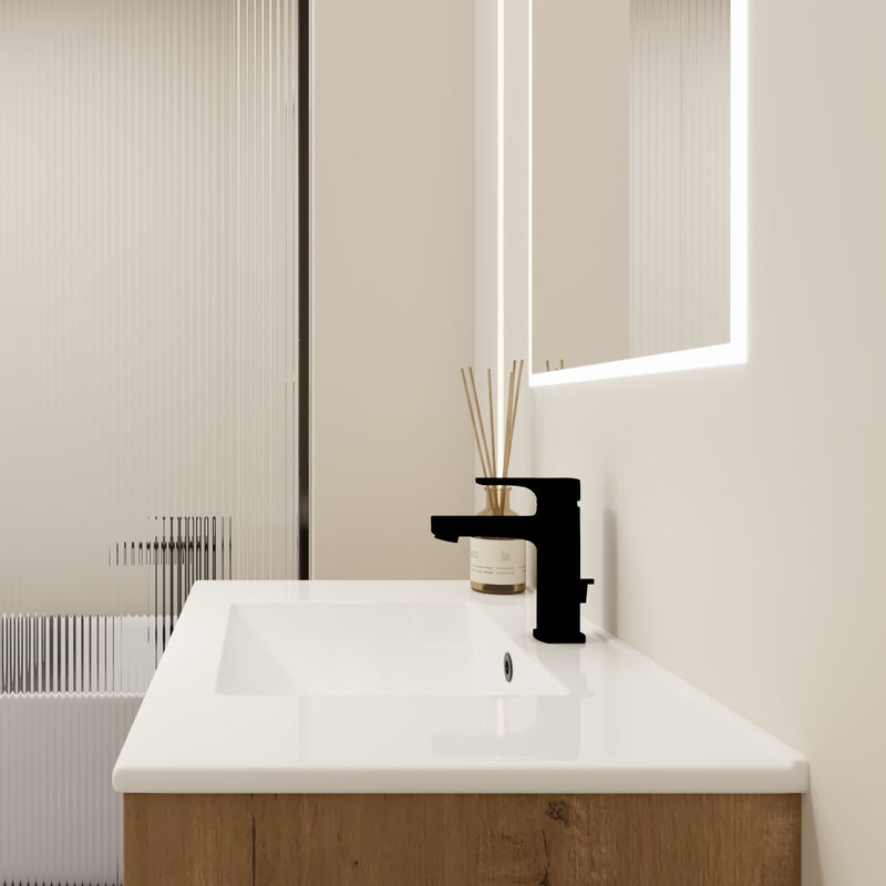 30 Inch Bathroom Vanity With Sink, Freestanding Bathroom Vanity Or Floating Is Optional Conversion