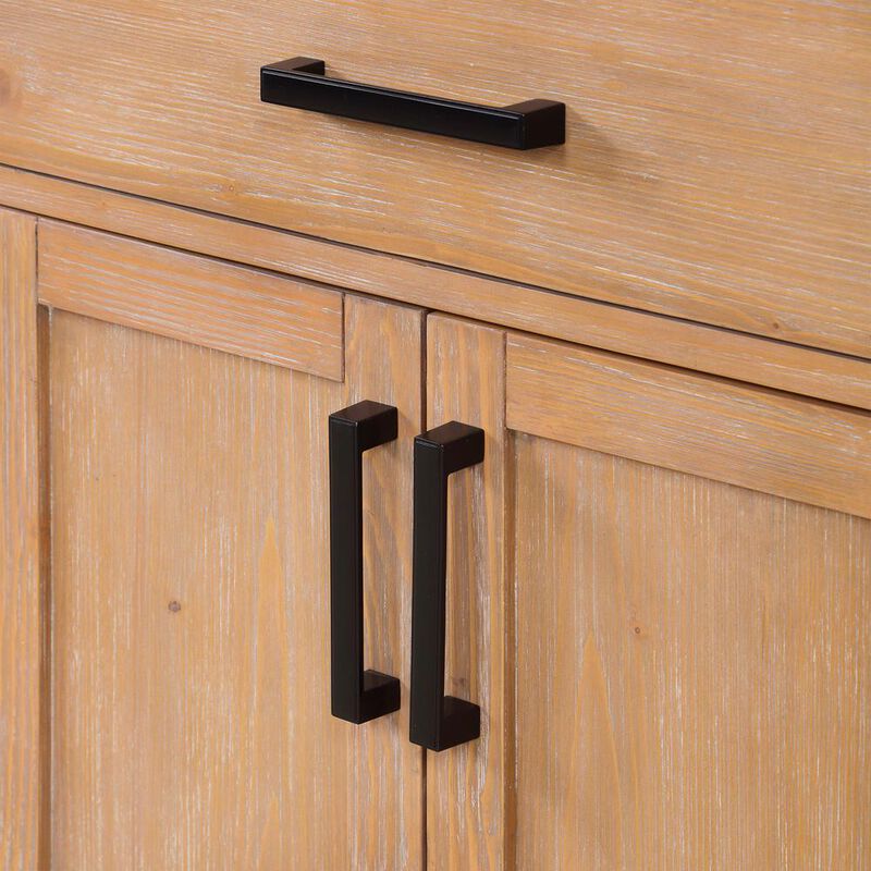 Altair 42 Single Bathroom Vanity in Light Brown without Mirror