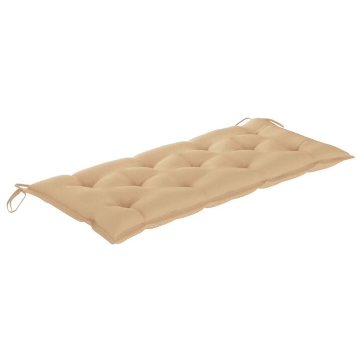 vidaXL Cushion for Swing Chair Beige 47.2" Fabric