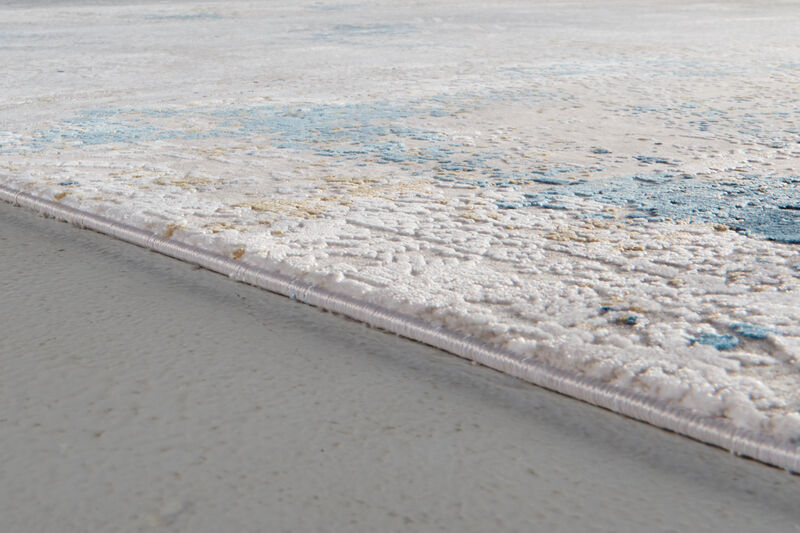 Cadiz 3889F Ivory/Blue/Gold 3'1" x 5' Rug