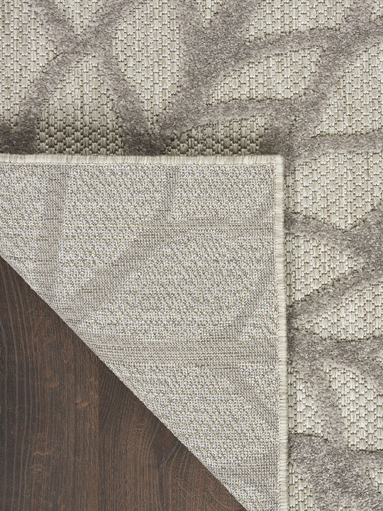 Aloha ALH05 Silver/Gray 3'6" x 5'6" Rug