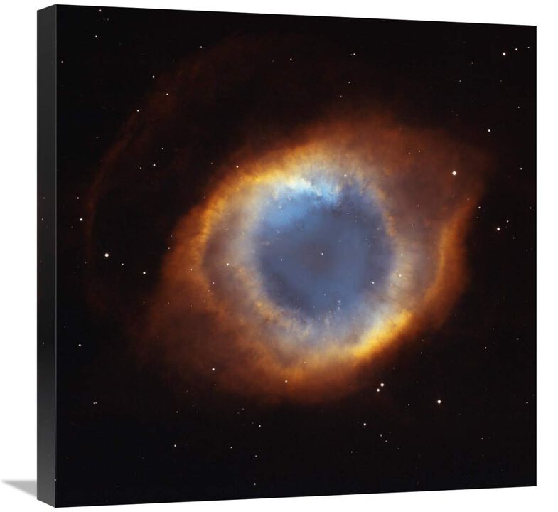 Helix Nebula - a Gaseous Envelope Expelled By a Dying Star-Canvas Art-24x24
