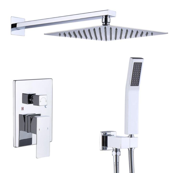 Shower System Shower Faucet Combo Set – Modern and Versatile Shower Set for a Spa-Like Experience Shower System Shower Faucet Combo Set – Modern and Versatile Shower Set for a Spa-Like Experience