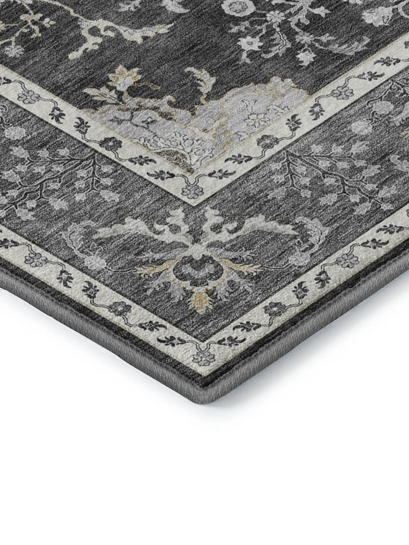 Hatay HY9 Charcoal 5' x 7'6" Rug