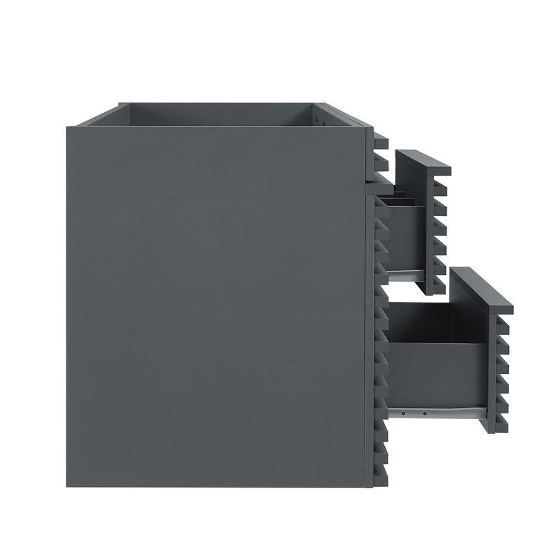 Render 48" Wall-Mount Bathroom Vanity Cabinet