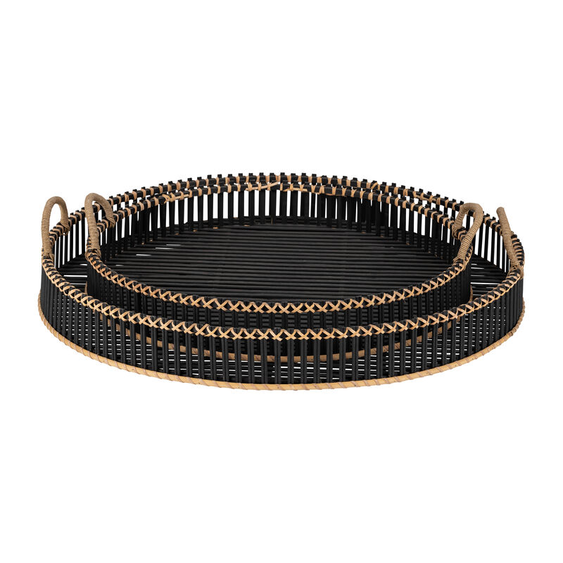 Bamboo Round Trays