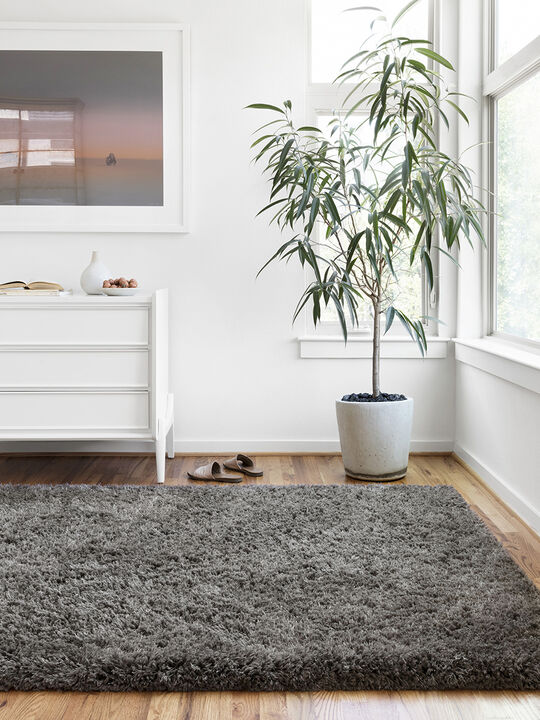 Mila MIL01 Charcoal 5' x 7'6" Rug