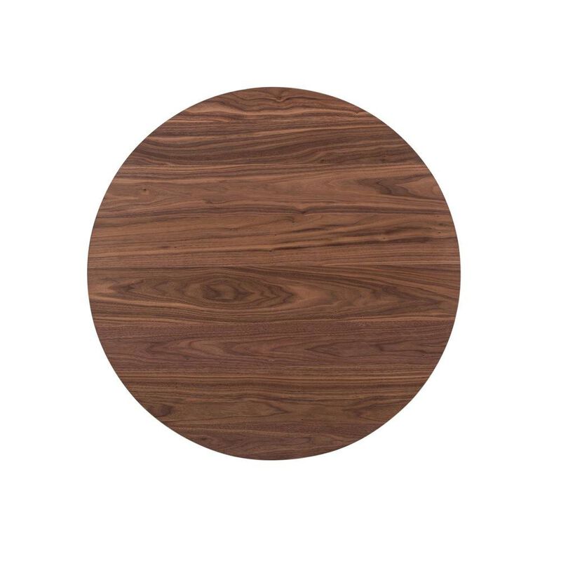 Starlight Canyon Home Brown Round Dining Table – Elegant Small Round Kitchen Table for Any Space