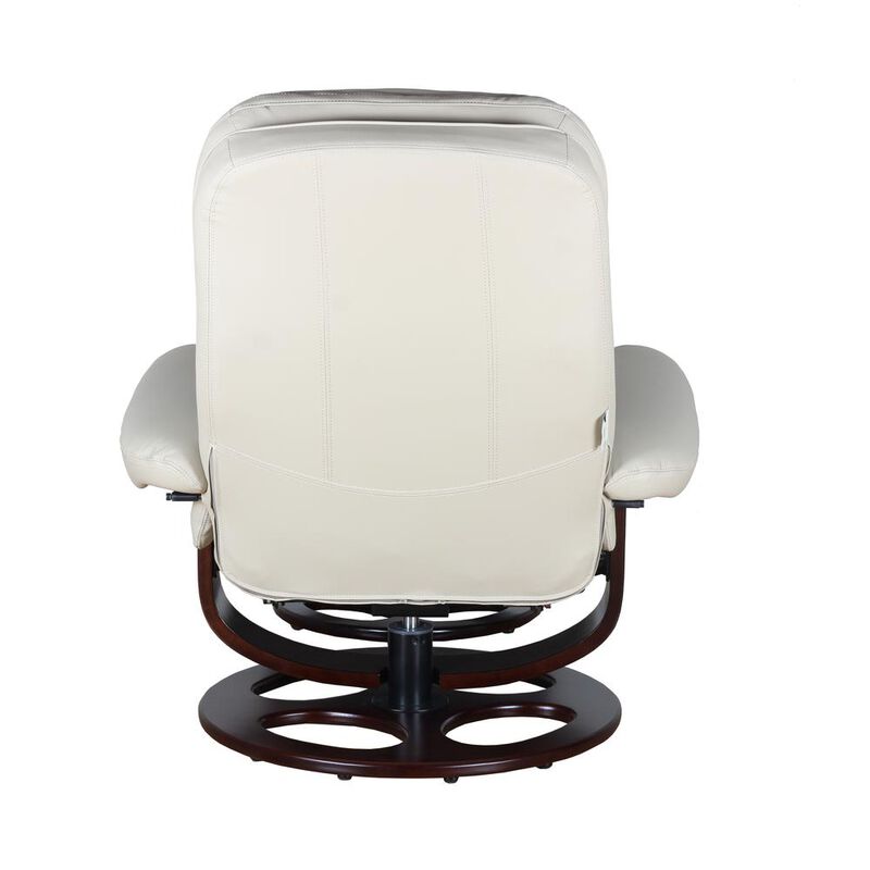Barcalounger Jacque Swivel Pedestal Recliner w/Ottoman