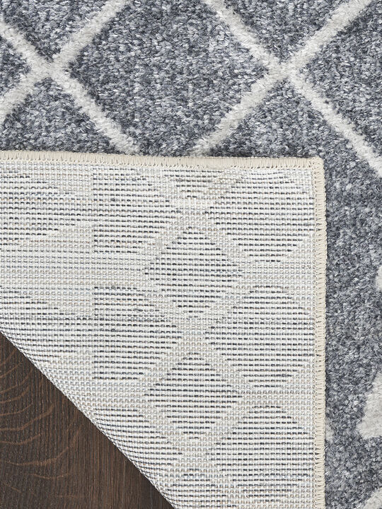 Astra Machine Washable ASW10 Denim 4' x 6' Rug